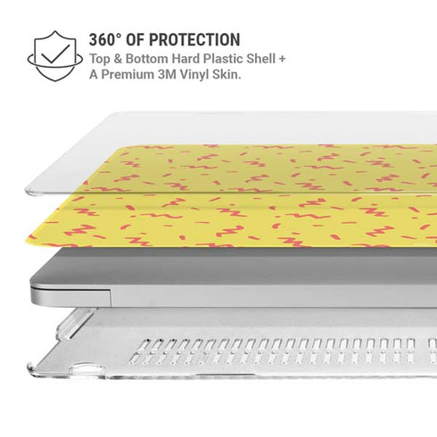 Yellow Spring MacBook Pro 15in (2016-19) Case plus Skin