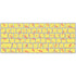Yellow Spring Magic Keyboard Skin