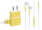 Yellow Spring Phone Charger Skin