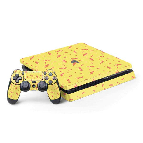 Yellow Spring PS4 Slim Bundle Skin