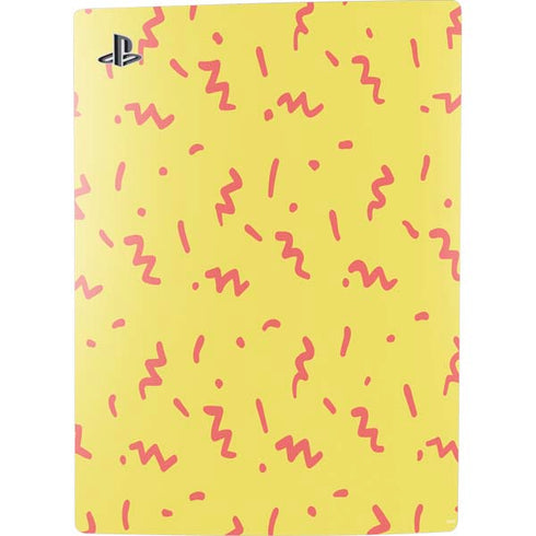 Yellow Spring PS5 Console Skin