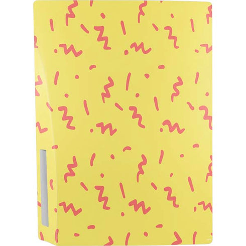 Yellow Spring PS5 Console Skin