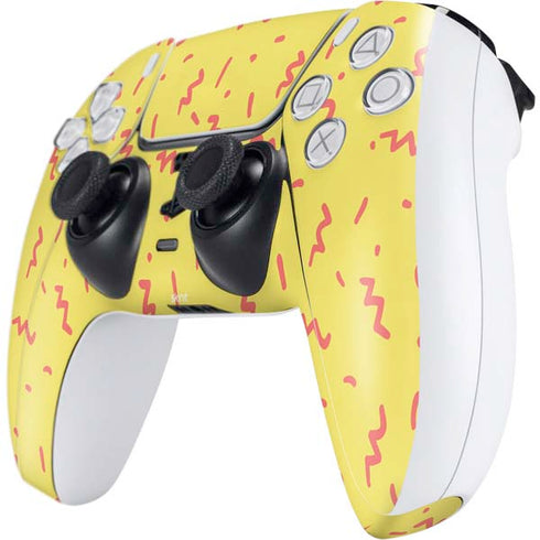 Yellow Spring PS5 Controller Skin