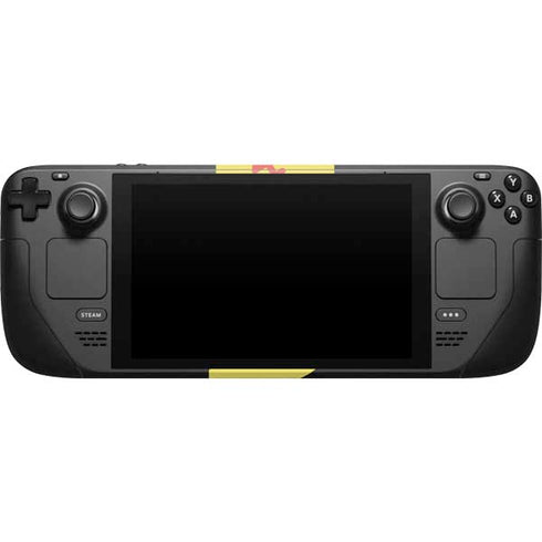 Yellow Spring Steam Deck Handheld Gaming Computer Skin