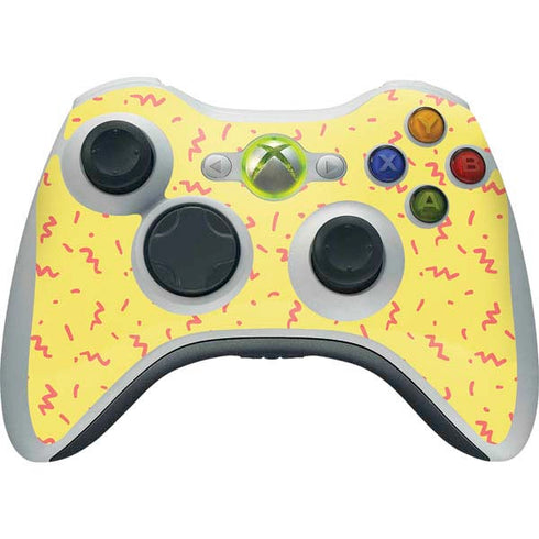 Yellow Spring Xbox 360 Wireless Controller Skin