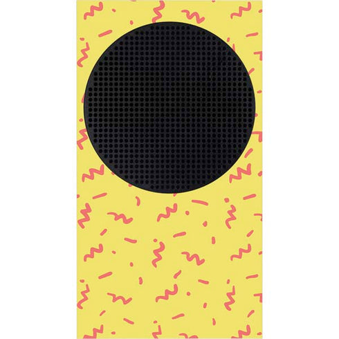 Yellow Spring Xbox Series S Console Skin