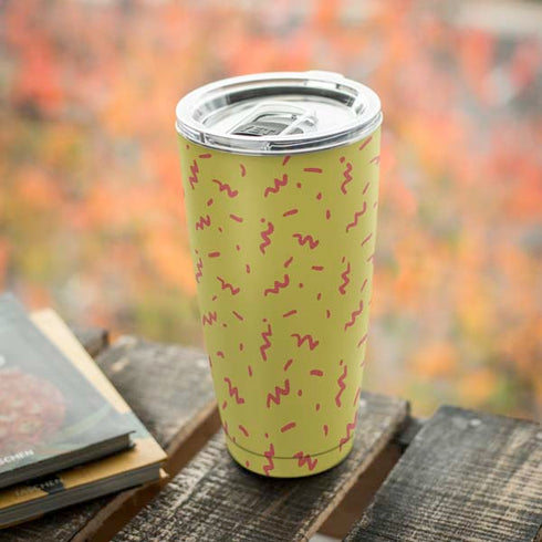 Yellow Spring Yeti 20oz Tumbler Skin