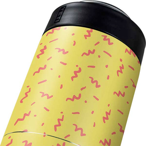 Yellow Spring Yeti Colster Can Insulator Skin