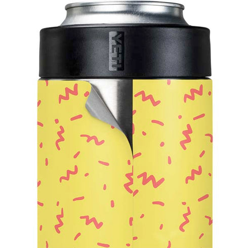 Yellow Spring Yeti Colster Can Insulator Skin