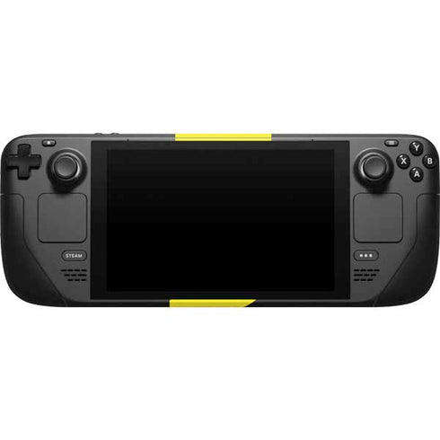 Yellow Solid Steam Deck Handheld Gaming Computer Skin