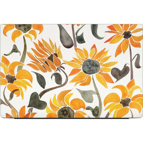 Cat Coq Yellow Sunflower Dell Vostro Skin