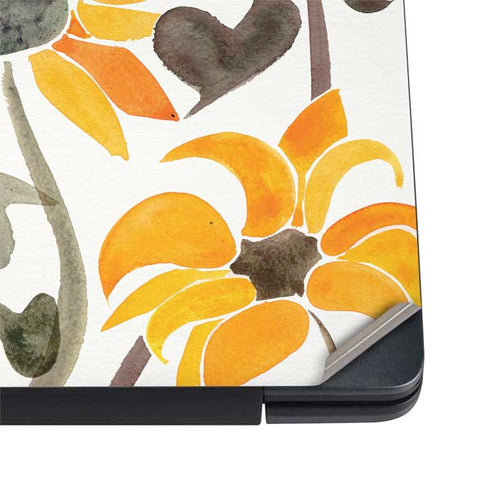 Cat Coq Yellow Sunflower Dell Vostro Skin