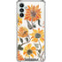 Cat Coq Yellow Sunflower Galaxy A13 5G Clear Case