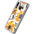 Cat Coq Yellow Sunflower Galaxy A20 Clear Case