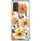 Cat Coq Yellow Sunflower Galaxy A32 5G Clear Case