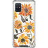 Cat Coq Yellow Sunflower Galaxy A51 5G Clear Case