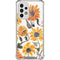 Cat Coq Yellow Sunflower Galaxy A53 5G Clear Case