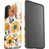 Cat Coq Yellow Sunflower Galaxy S21 FE Pro Case