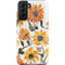 Cat Coq Yellow Sunflower Galaxy S21 Plus 5G Pro Case