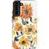 Cat Coq Yellow Sunflower Galaxy S22 Plus Pro Case