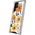Cat Coq Yellow Sunflower Galaxy S22 Ultra Clear Case