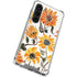 Cat Coq Yellow Sunflower Galaxy S23 Clear Case