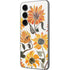 Cat Coq Yellow Sunflower Galaxy S23 Skin