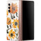 Cat Coq Yellow Sunflower Galaxy Z Fold2 5G Skin