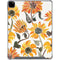 Cat Coq Yellow Sunflower iPad Pro 12.9in (2020) Clear Case