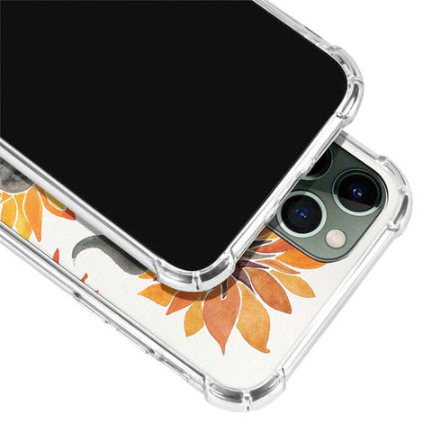 Yellow Sunflower by Cat Coq iPhone 11 Pro Max Clear Case