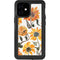 Cat Coq Yellow Sunflower iPhone 12 Mini Waterproof Case