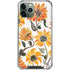 Cat Coq Yellow Sunflower iPhone 12 Pro Max Clear Case