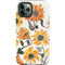 Cat Coq Yellow Sunflower iPhone 12 Pro Max Impact Case