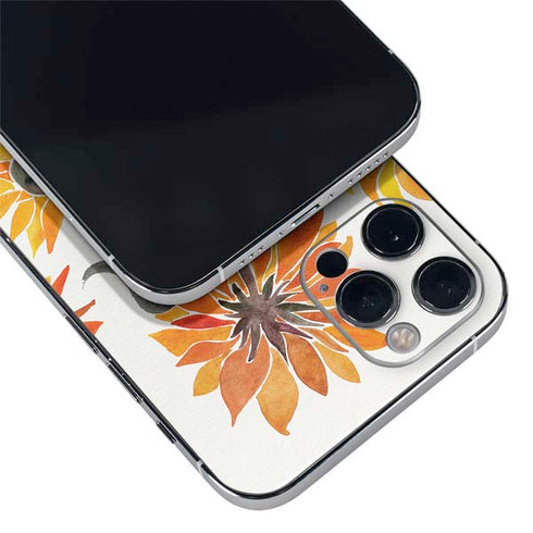 Cat Coq Yellow Sunflower iPhone 12 Pro Max Skin