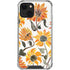Cat Coq Yellow Sunflower iPhone 13 Clear Case