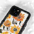Cat Coq Yellow Sunflower iPhone 13 Mini Waterproof Case