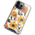 Cat Coq Yellow Sunflower iPhone 13 Pro Clear Case