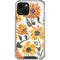 Cat Coq Yellow Sunflower iPhone 14 Clear Case