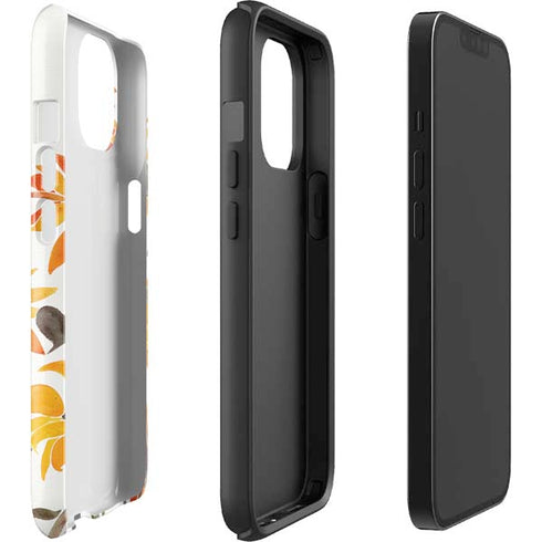 Cat Coq Yellow Sunflower iPhone 14 Impact Case