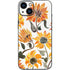 Cat Coq Yellow Sunflower iPhone 14 Plus Skin