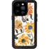 Cat Coq Yellow Sunflower iPhone 14 Pro Waterproof Case