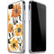 Cat Coq Yellow Sunflower iPhone SE (2nd & 3rd Gen) Clear Case