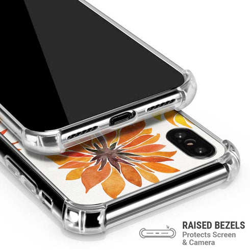 Yellow Sunflower by Cat Coq iPhone XS Max Clear Case