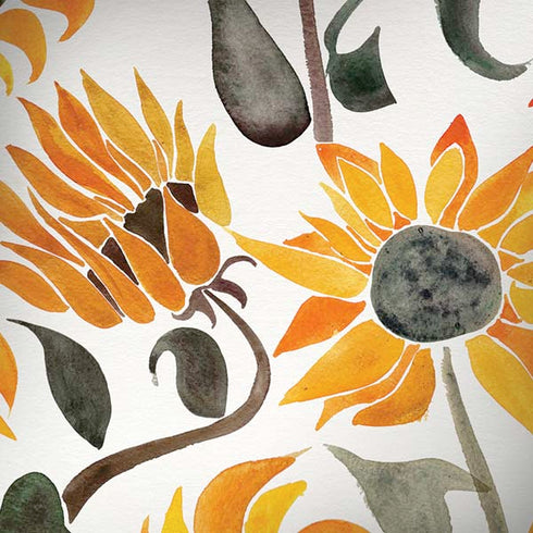 Cat Coq Yellow Sunflower Moto G6 Skin