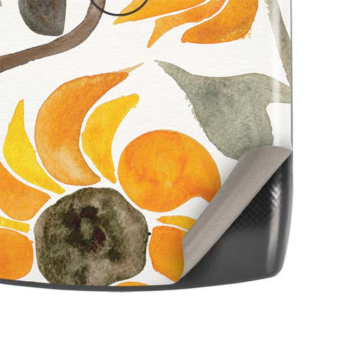 Cat Coq Yellow Sunflower Motorola RAZR Skin