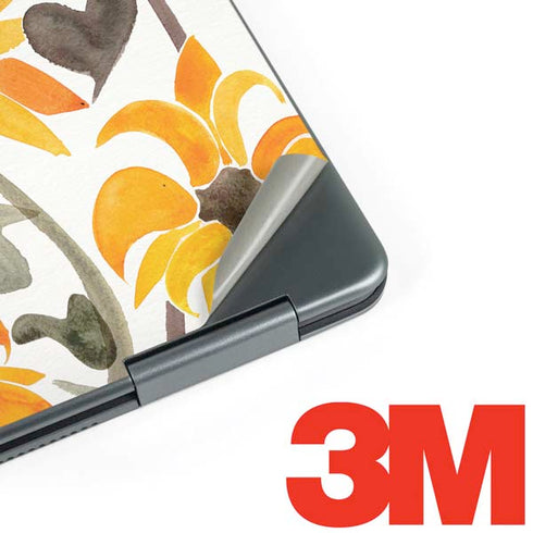 Cat Coq Yellow Sunflower Notebook 9 Pro 13in (2017) Skin