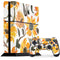 Cat Coq Yellow Sunflower PS4 Console and Controller Bundle Skin