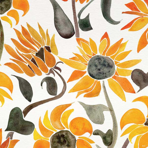 Cat Coq Yellow Sunflower PS4 Console and Controller Bundle Skin