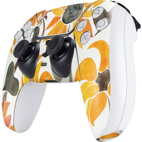 Cat Coq Yellow Sunflower PS5 Controller Skin