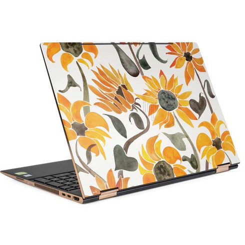 Yellow Sunflower by Cat Coq HP Spectre Skin